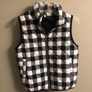 Plaid Vest
